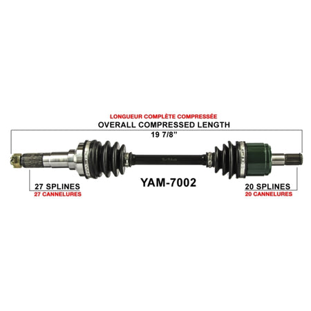 TrakMotive Complete Axle (216147)