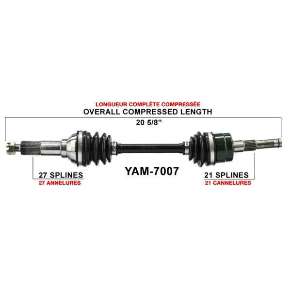 TrakMotive Complete Axle (216152)