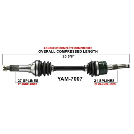 TrakMotive Complete Axle (216152)