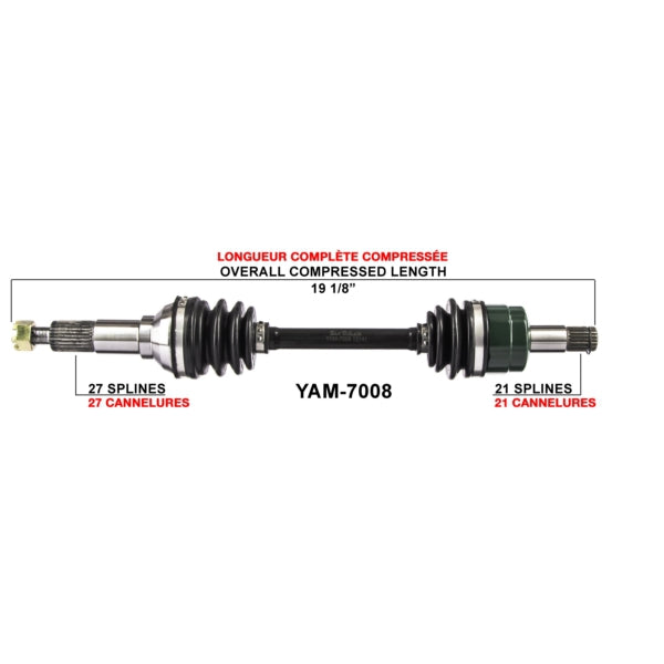 TrakMotive Complete Axle (216153)