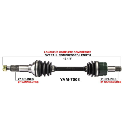 TrakMotive Complete Axle (216153)