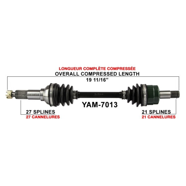 TrakMotive Complete Axle (216158)