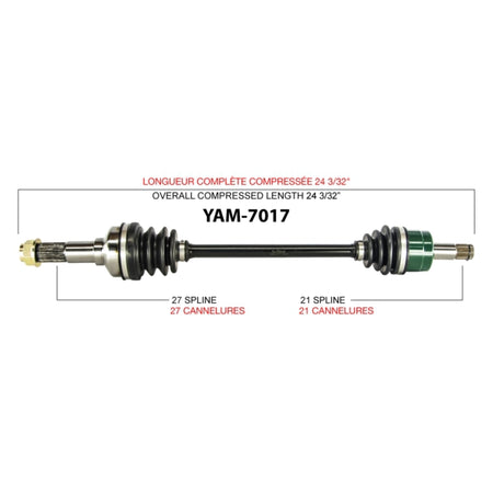 TrakMotive Complete Axle (216162)