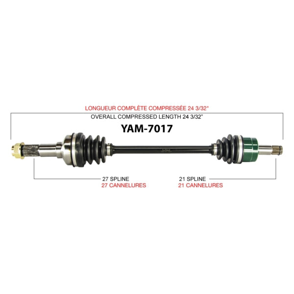 TrakMotive Complete Axle (216162)