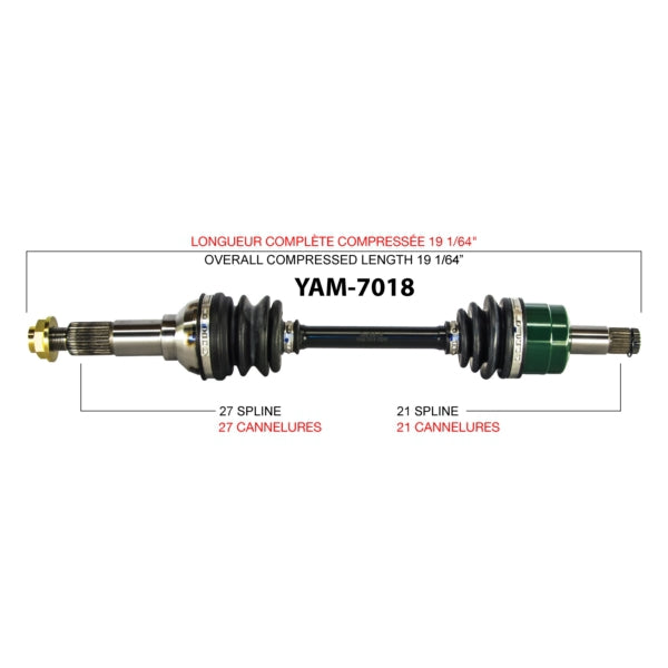 TrakMotive Complete Axle (216163)