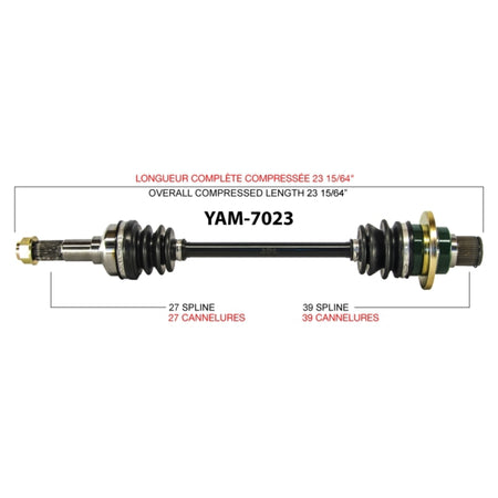 TrakMotive Complete Axle (216168)