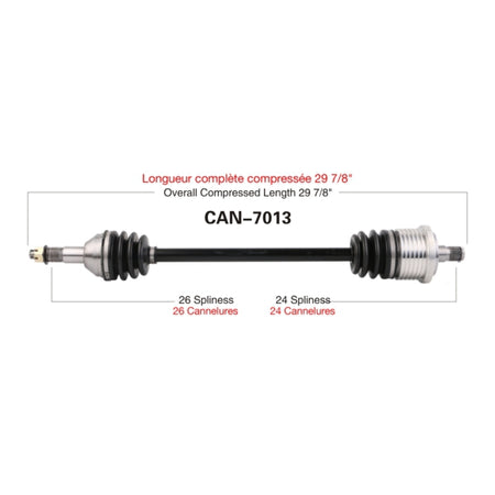 TrakMotive Complete Axle (216233)