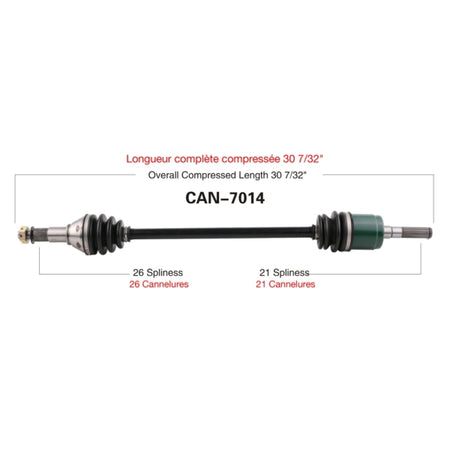 TrakMotive Complete Axle (216234)