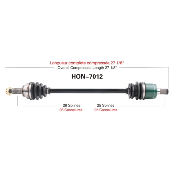 TrakMotive Complete Axle (216236)