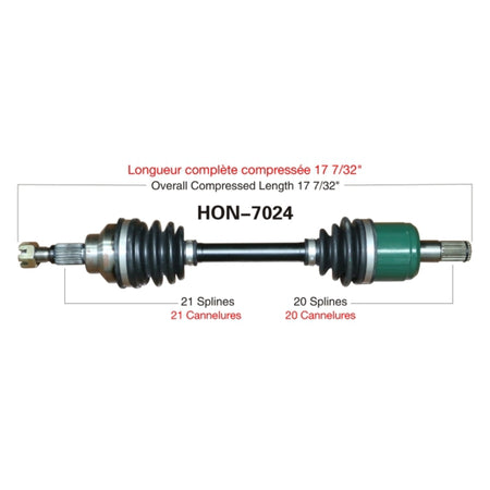 TrakMotive Complete Axle (216241)