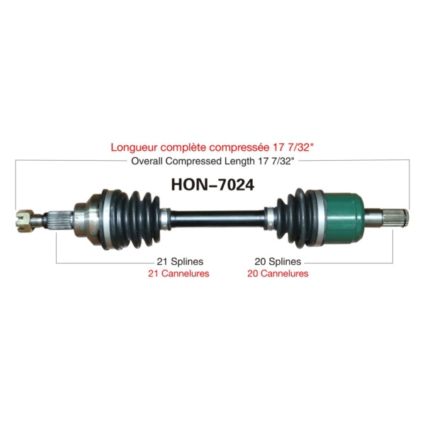 TrakMotive Complete Axle (216241)
