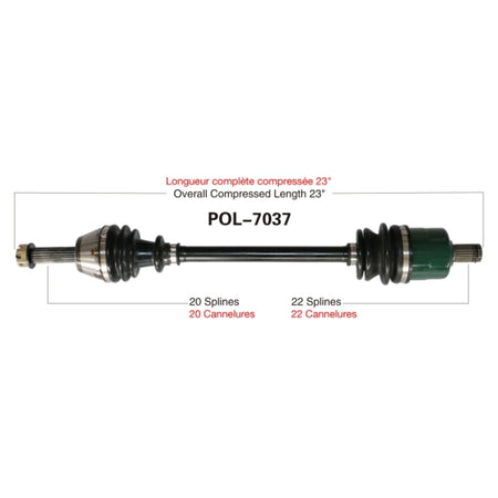 TrakMotive Complete Axle (216244)