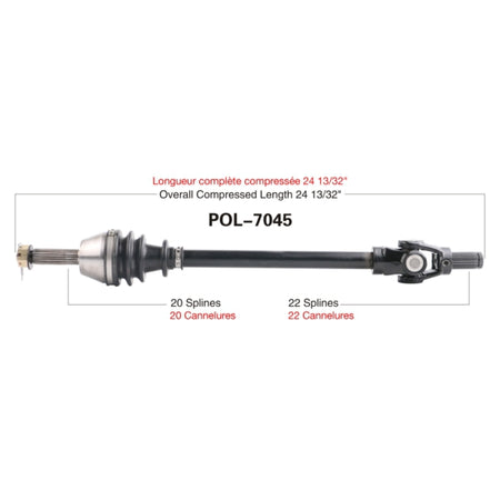 TrakMotive Complete Axle (216252)