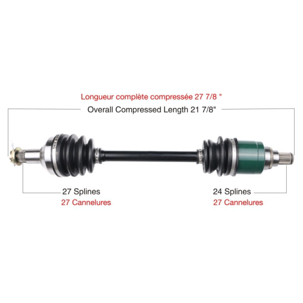 TrakMotive Complete Axle (216284)