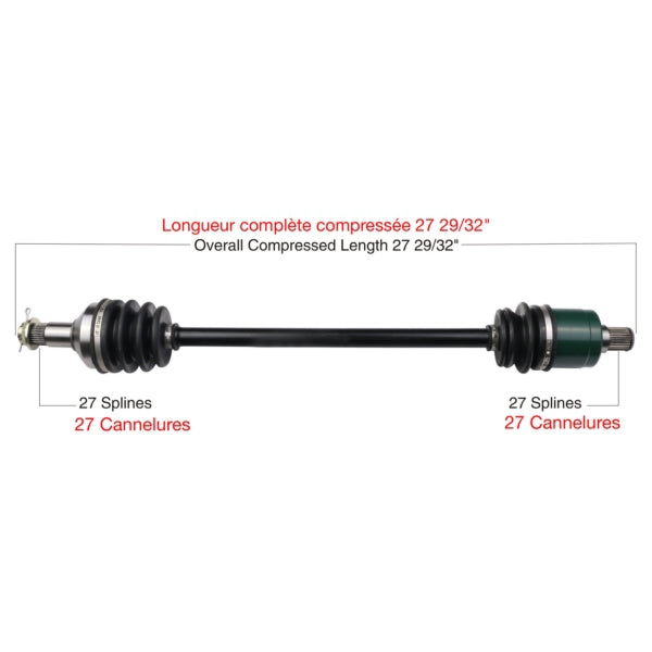 TrakMotive Complete Axle (216285)