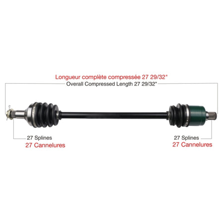 TrakMotive Complete Axle (216285)