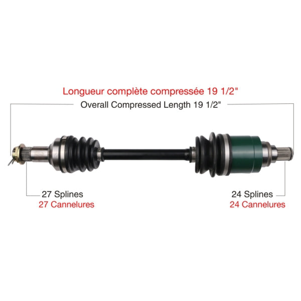 TrakMotive Complete Axle (216286)