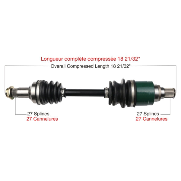 TrakMotive Complete Axle (216287)