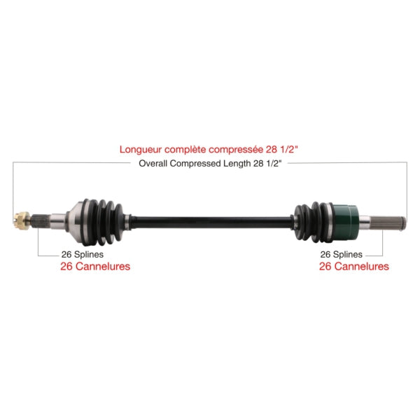 TrakMotive Complete Axle (216289)
