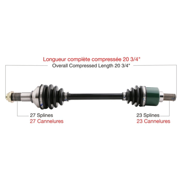 TrakMotive Complete Axle (216291)