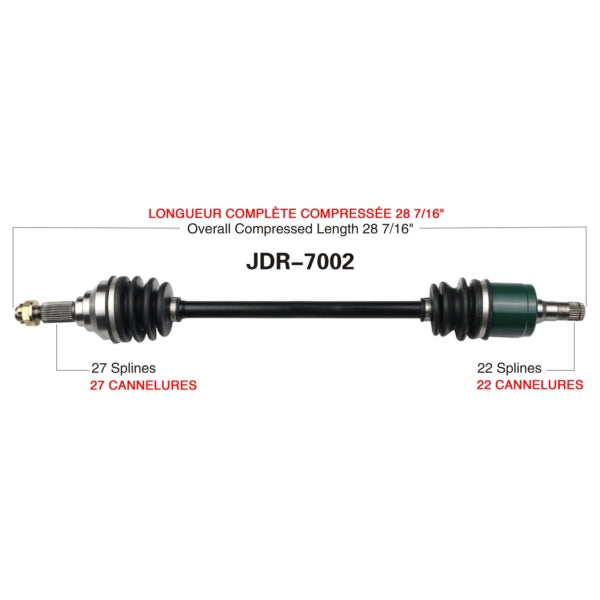 TrakMotive Complete Axle (216293)