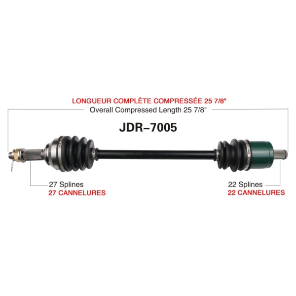 TrakMotive Complete Axle (216296)
