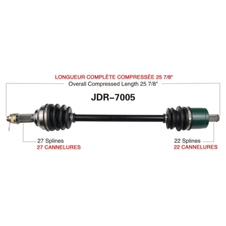 TrakMotive Complete Axle (216296)