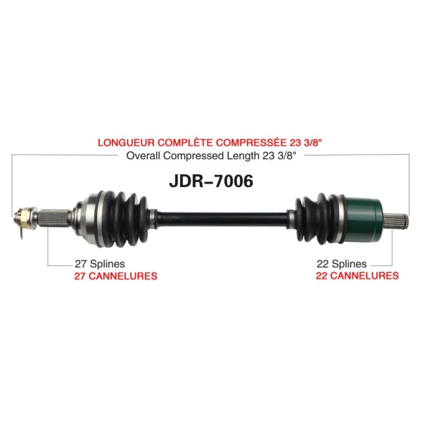 TrakMotive Complete Axle (216297)