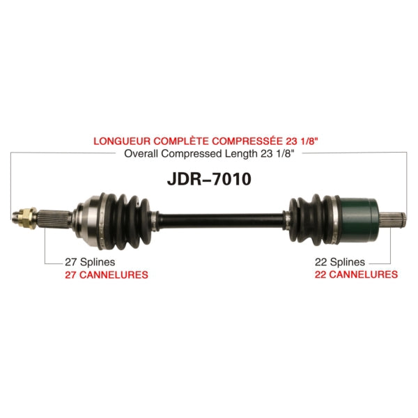 TrakMotive Complete Axle (216301)