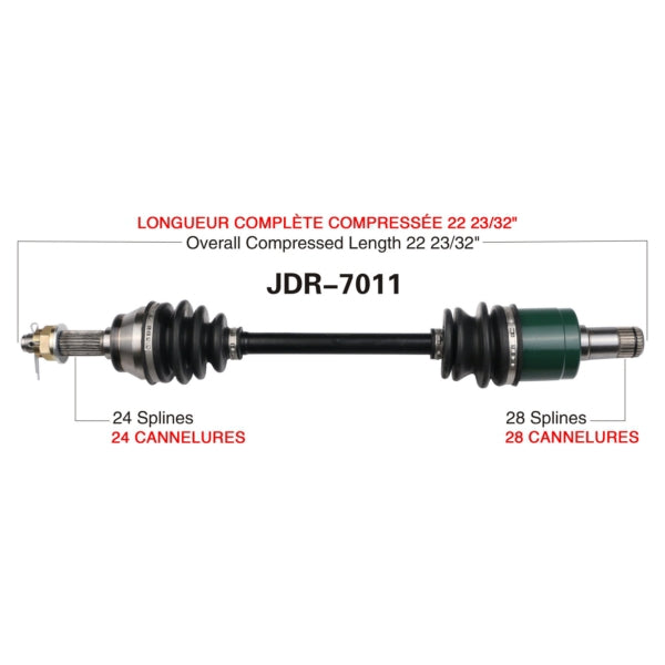 TrakMotive Complete Axle (216302)