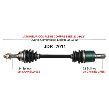 TrakMotive Complete Axle (216302)