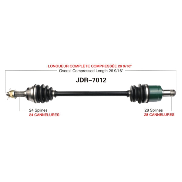 TrakMotive Cardan complet (216303)