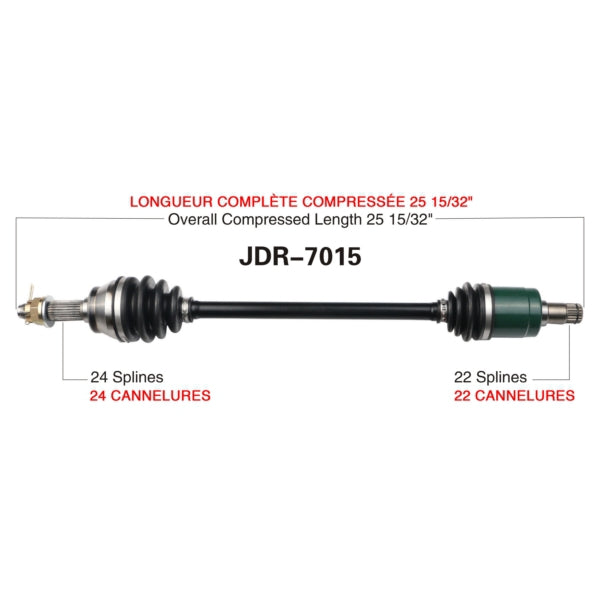 TrakMotive Complete Axle (216306)