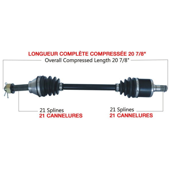TrakMotive Complete Axle (216321)