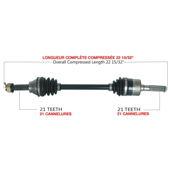TrakMotive Complete Axle (216322)