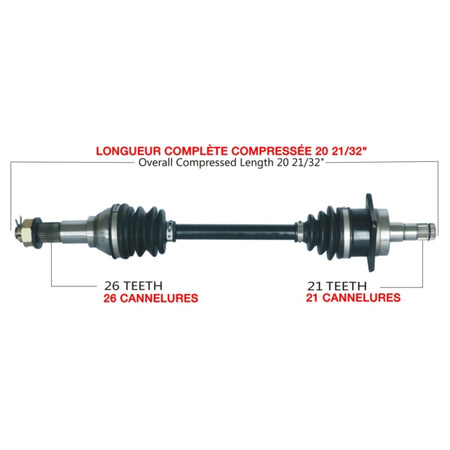 TrakMotive Complete Axle (216324)