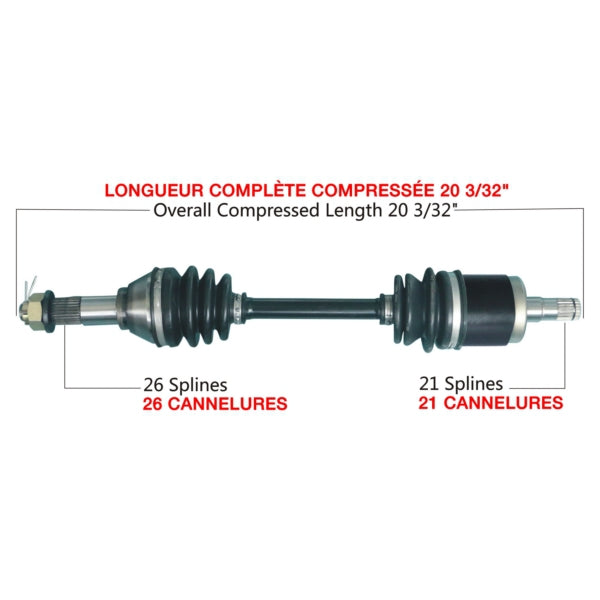 TrakMotive Cardan complet (216325)