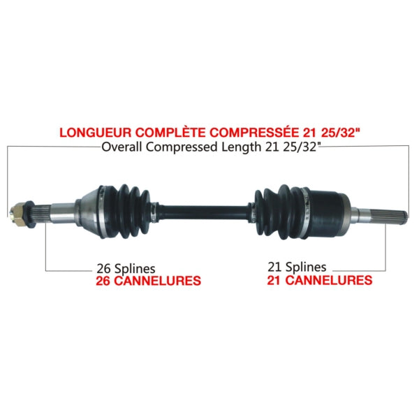 TrakMotive Complete Axle (216326)