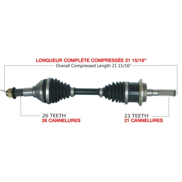 TrakMotive Complete Axle (216328)
