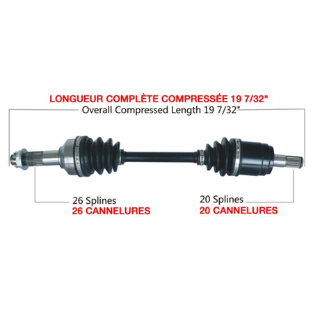 TrakMotive Complete Axle (216341)