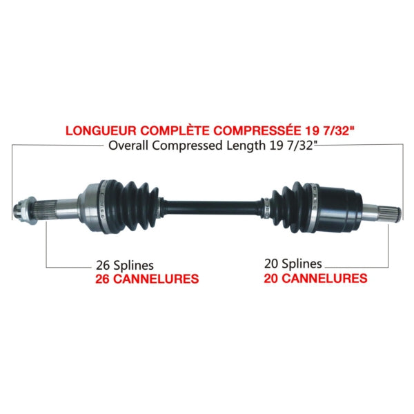 TrakMotive Complete Axle (216341)