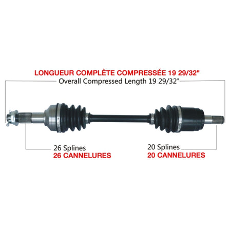TrakMotive Complete Axle (216343)