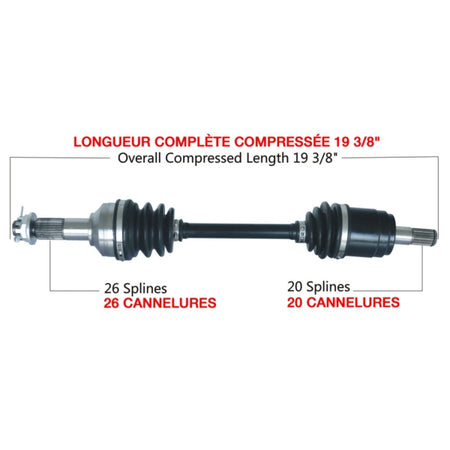 TrakMotive Complete Axle (216344)