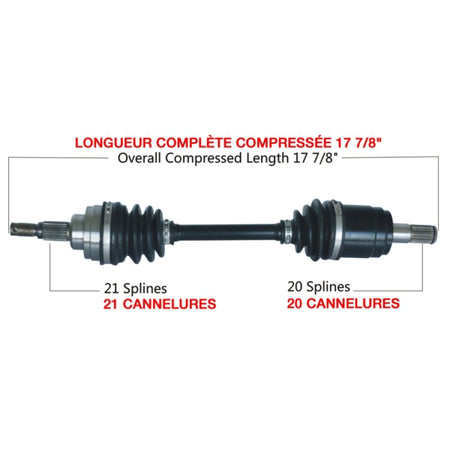 TrakMotive Cardan complet (216348)