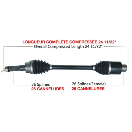 TrakMotiveHD Complete HD Axle (216356)