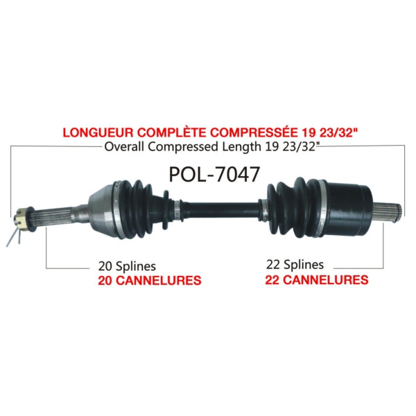 TrakMotive Complete Axle (216359)