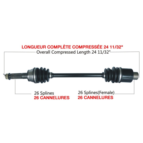 TrakMotive Complete Axle (216367)