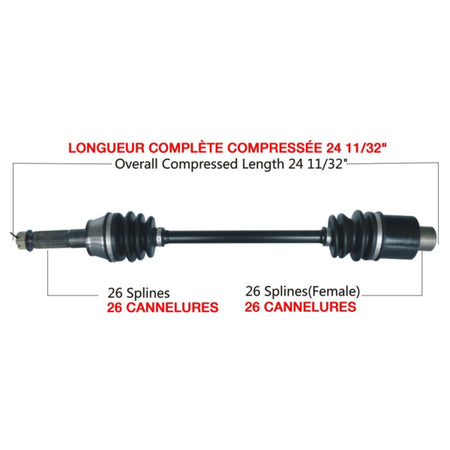 TrakMotive Complete Axle (216367)