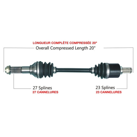 TrakMotive Complete Axle (216372)