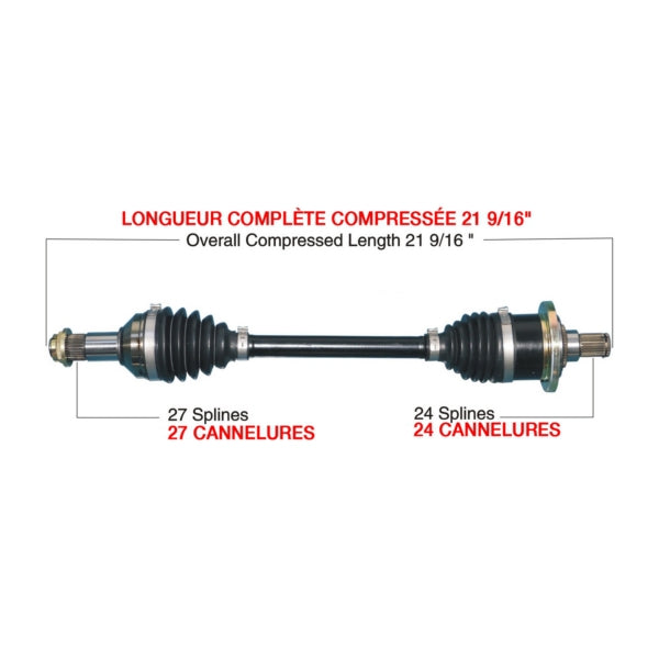 TrakMotiveHD Complete HD Axle (216463)